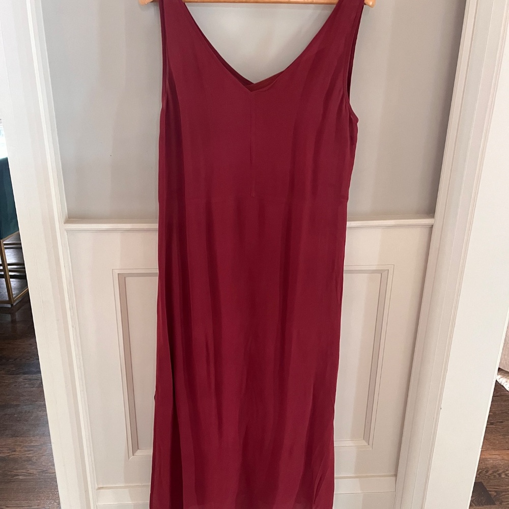 Little Moon Burgundy Maxi Dress
